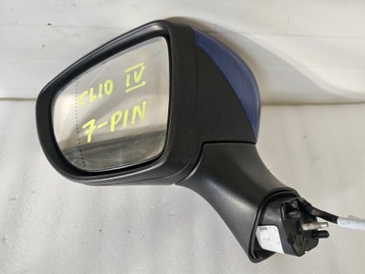 Зеркало левая renault clio iv 7 pin фото №1