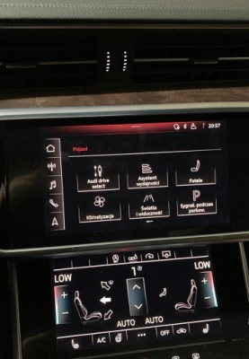 Дисплей навигации audi a6 c8 4k0919605 фото №1