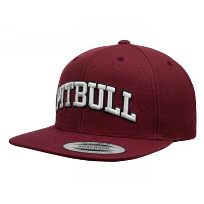 Czapka Pit Bull Snapback El Jeffe Classic Premium '24 Bordowa