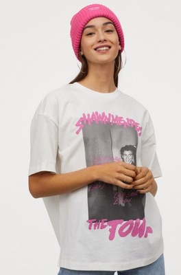 H&M t-shirt Shawn Mendes top 36 S R58