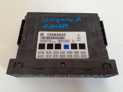 Opel insignia a 2011 модулі комфорту 13583542 фото №1