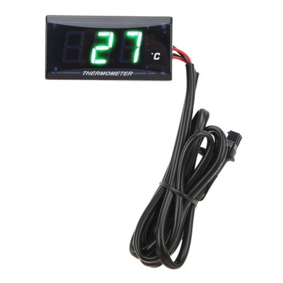 WSKAŻNIK TEMPERATURY TERMOMETR MOTOCYKL LCD