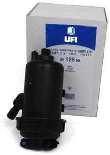 UFI CUERPO DE FILTRO COMBUSTIBLES OPEL ZAFIRA B 1.9 JTDM  