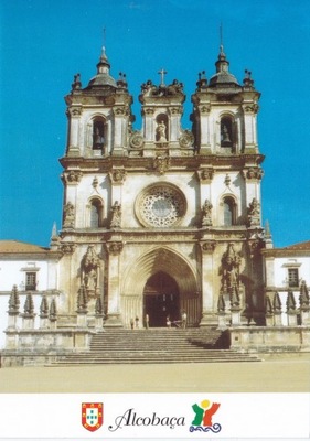 PORTUGALIA - ALCOBACA - KLASZTOR - HERB - UNESCO