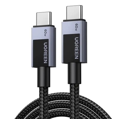 UGREEN Kabel Do ładowania Przewód USB-C Do USB-C PD 3A 60W 2m Oplot