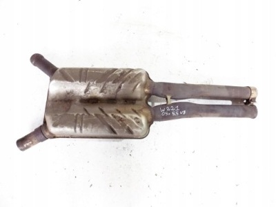 Mercedes s w221 05r 5.5 гаситель выхлоп фото №1