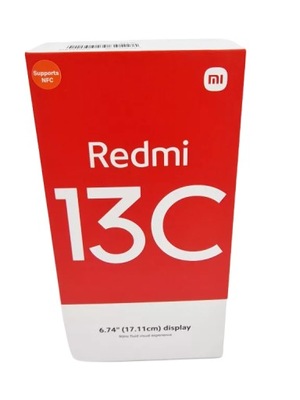 TELEFON XIAOMI REDMI 13C/4GB/128GB FABRYCZNY !!!!!