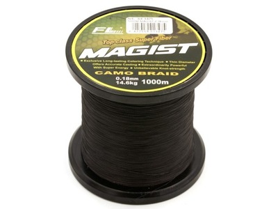 Plecionka FL Magisty Black 0,40mm 36,8kg 1000m cza