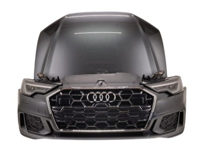 Audi s6 c8 рестайлінг  4k full led бампер капот крило підсилювач ремінь передній фото №1