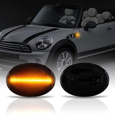 ПОВОРОТНИК BMW МІНІ R55 R56 R57 R58 R59 ЧОРНИЙ LED (СВІТЛОДІОД) БІЧНИЙ 