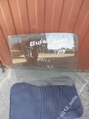 Стекло дверь задних правых renault clio ii 5d фото №1