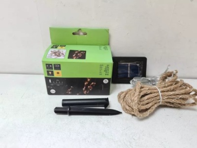 ŁAŃCUCH ŚWIETLNY SOLARNY LED