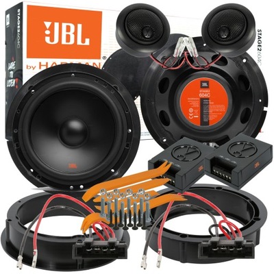 JBL STAGE2 604C ДИНАМИКИ VW POLO 4 9N 9N3 5 6R DYS