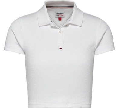 Tommy Jeans polo DW0DW15323 YBR biały M