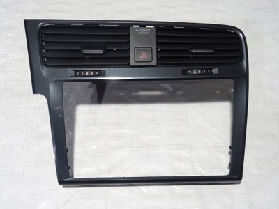 Ґрати обдув рамка радіо навігація vw golf vii 7 5g0 lift 5g1819743f фото №1