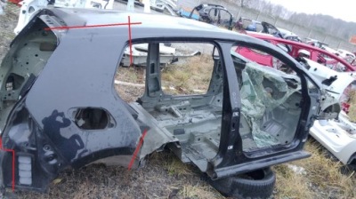 Крыло четверть правый задняя задняя vw golf vii gte фото №1