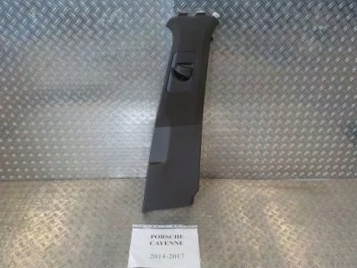 Porsche cayenne 14-17 защита стойка b правая фото №1