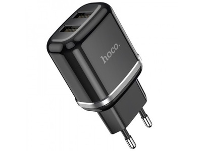 Hoco podwójny adapter do ładowania N4 Aspiring czarny