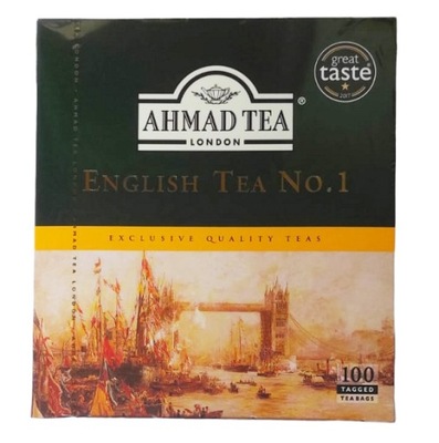 Herbata Ahmad Tea English tea No1 100 torebek
