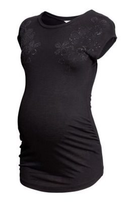 H&M MAMA Dżersejowy top bluzka 36 S U221