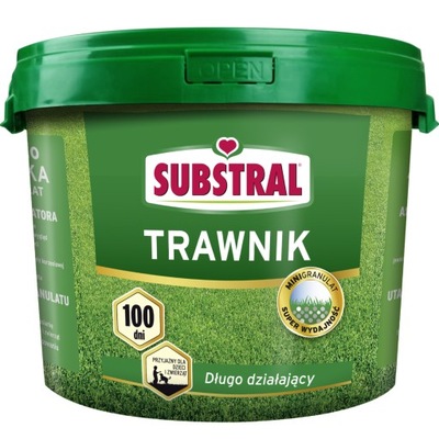 NAWÓZ DO TRAWY 100 DNI 9,5 KG SUBSTRAL