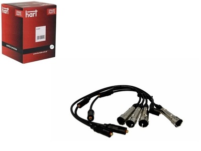 Провода зажигания vw 1.4-2.0 85- si hart фото №1