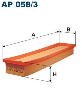 FTR AP058/3 FILTRO AIRE  