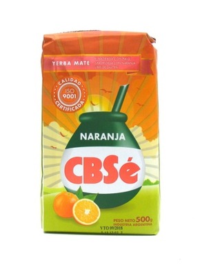 Yerba Mate CBSe Naranja 500g