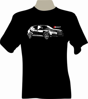 KOSZULKA T-SHIRT NADRUKIEM ДЛЯ FANA AUDI SQ7