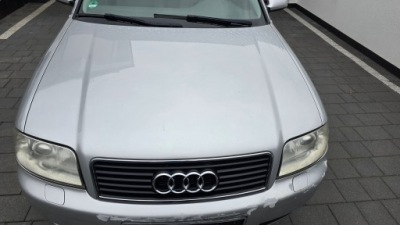 Капот крышка двигателя audi a6 c5 1997-2004 цвет ly7w фото №1