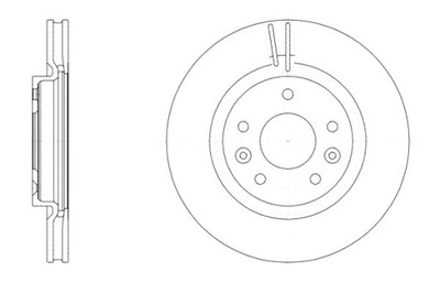 DISCOS DE FRENADO REMSA 402064EA0A 6001167 DI167 60  