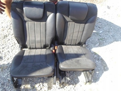 Mercedes w251 сиденье задний 3 ряд alcantara кожа фото №1