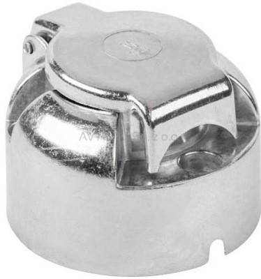 Роз'єм причепа автомобільний alu 7pin фото №1