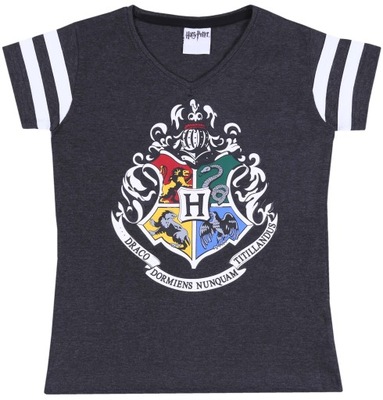 Ciemnoszara koszulka, t-shirt Harry Potter 116 cm