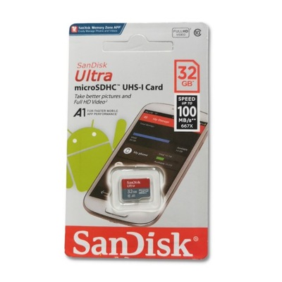 Karta pamięci microSD (SDHC) SanDisk 32 GB