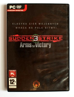 SUDDEN STRIKE 3 III - ARMS FOR VICTORY PC DVD-ROM