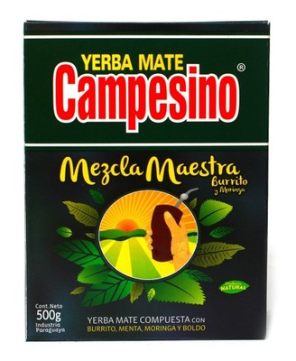 Yerba Mate Campesino Mezcla Maestra 500g 0,5 kg