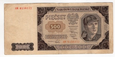 500 złotych 1948 AM