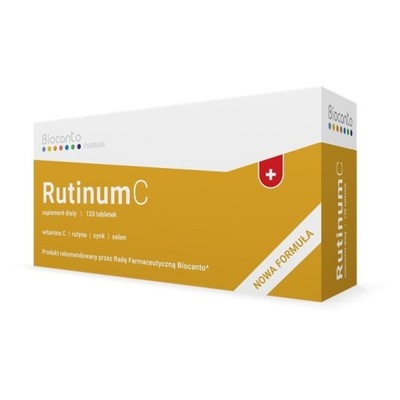 BIOCANTO RUTINUM C 120 tabletek