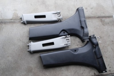 Обшивка стойка защита накладка honda cr-v iii фото №1