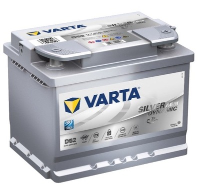 VARTA АКУМУЛЯТОР 60AH/680A 12V P+ СТАРТ-STOP+ AGM