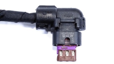 Audi vw skoda seat колодка штекер 4f0973703a з захист кутова фото №1
