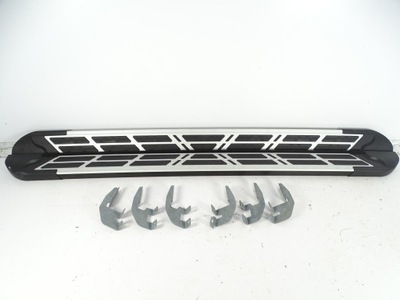 Накладки пороговые hyundai tucson kpl. p+l + крепления фото №1