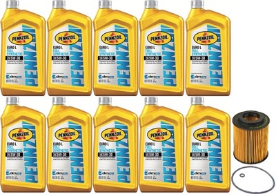 Pennzoil 5w30 + фільтр jeep commander 3,0 2006-2010 фото №1