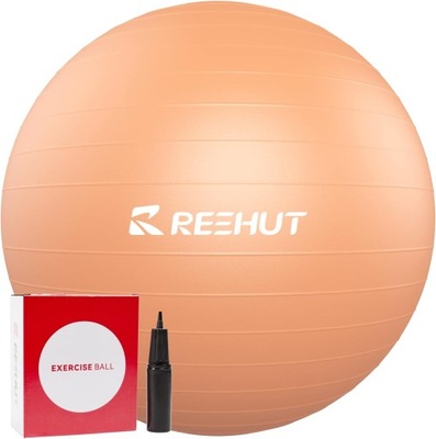 REEHUT EXERCISE BALL Piłka Gimnastyczna Rehabilitacyjna 46 cm NIEBIESKA