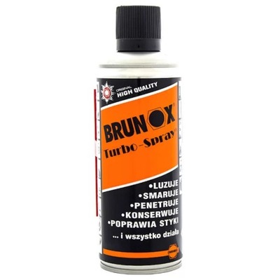 Olej Brunox 400ml do czyszczenia broni Konserwacja Turbo-Spray