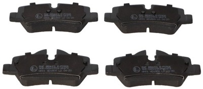 Тормозные колодки тормозные rap brakes r-p0906 фото №1