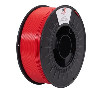 FILAMENT PF PET-G 1,75mm 1kg Czerwony