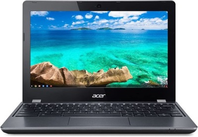Laptop Acer Chromebook C740-C1VL Intel 3205U 4GB 11,6 " Intel Celeron 4 GB / 16 GB szary
