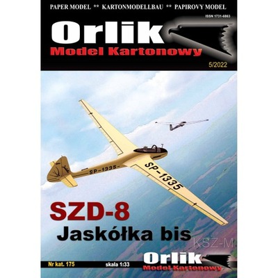 Orlik 175 - Szybowiec SZD-8 Jaskółka bis